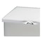 Hospeco Wall Mount Sanitary Napkin Receptacle, Stainless Steel ND-1E - alternate 7